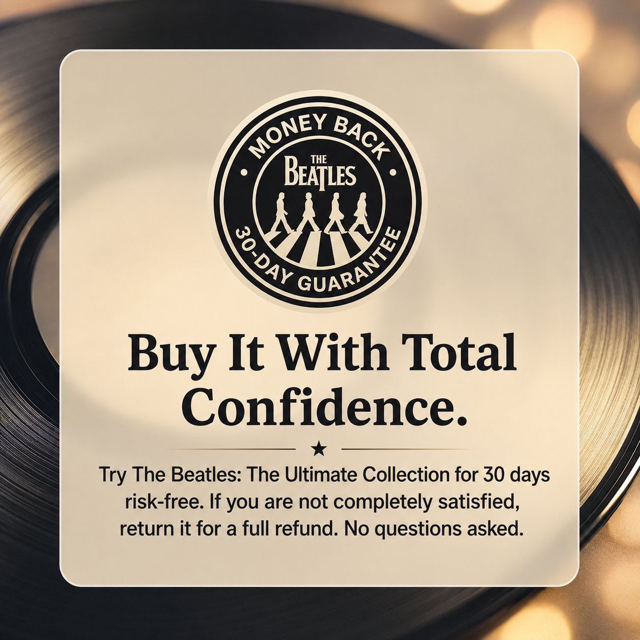 The Beatles Music Magnet Vinyl Speaker (PRE-Order now)