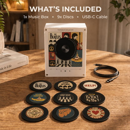 The Beatles  Music Magnet Vinyl Speaker (PRE-Order now)