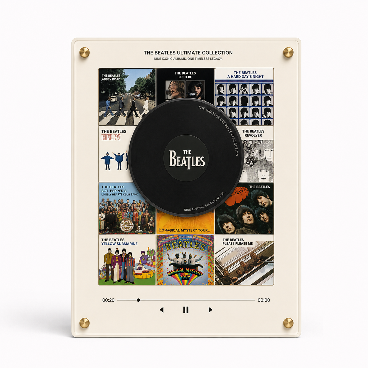 The Beatles  Music Magnet Vinyl Speaker (PRE-Order now)