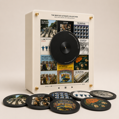 The Beatles  Music Magnet Vinyl Speaker (PRE-Order now)