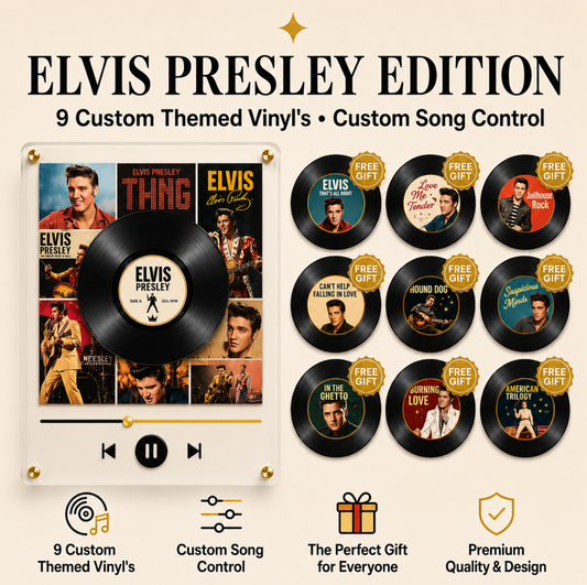 Elvis Music Magnet Vinyl Speaker (PRE-Order now)