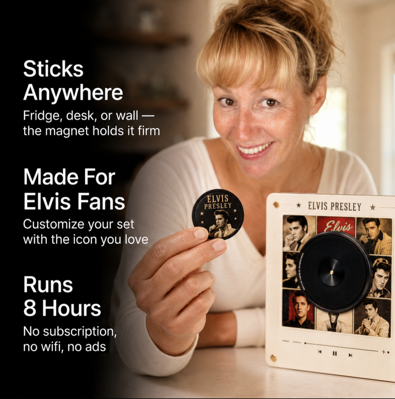 Elvis Music Magnet Vinyl Speaker (PRE-Order now)