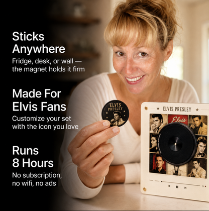 Elvis Music Magnet Vinyl Speaker (PRE-Order now)
