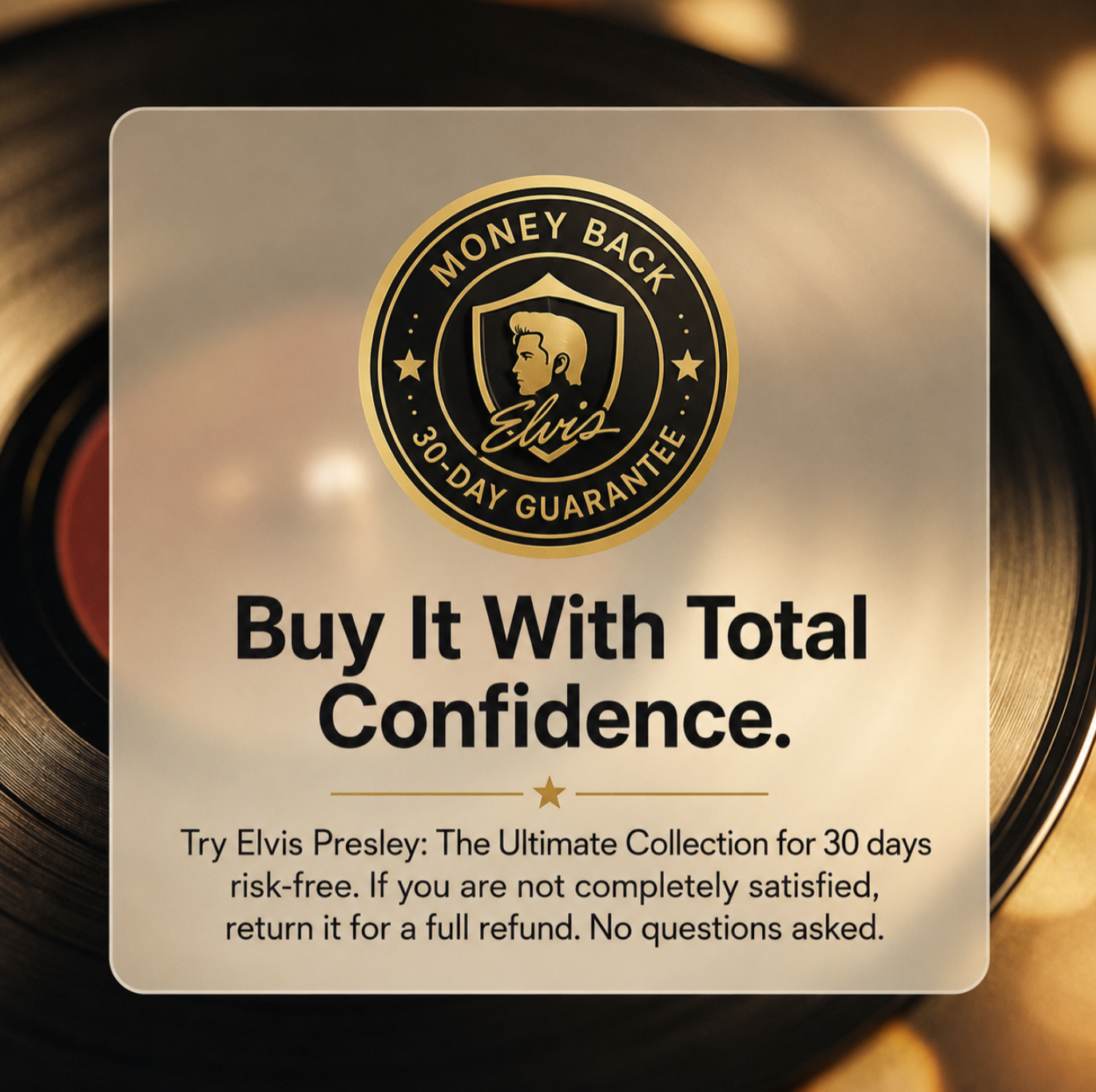 Elvis Music Magnet Vinyl Speaker (PRE-Order now)